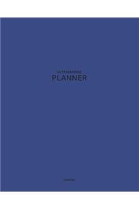 Undated Ultramarine Planner: Always Relevant 12 Month - 1 Year No Date Daily Weekly Monthly Business Journal- Calendar Organizer with To-Do List, Goals Planning, Schedule Agenda