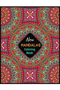 New MANDALAS Coloring Book
