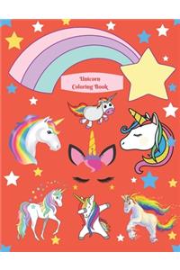 Unicorn Coloring Book