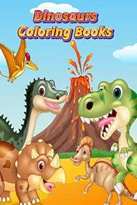 Dinosaurs Coloring Books