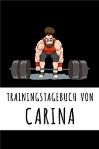 Trainingstagebuch von Carina