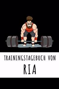 Trainingstagebuch von Ria