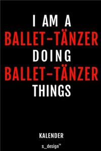 Kalender für Ballet-Tänzer
