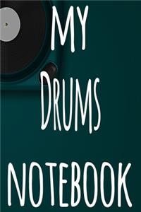 My Drums Notebook