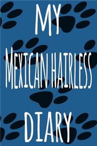 My Mexican Hairless Diary