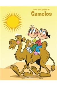 Livro para Colorir de Camelos