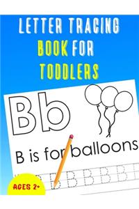 Letter Tracing Book for Toddlers
