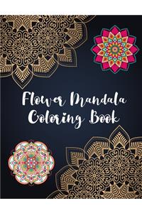 Flower Mandala Coloring Book
