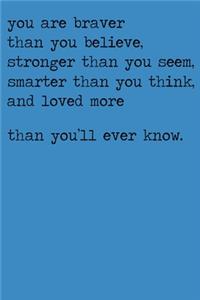 You Are Braver Than You Believe