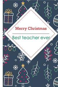 F4 Monthly planner Christmas Pine Tree Gift Cover