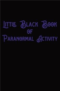 Little Black Book Of Paranormal Activity