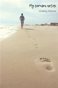 My Sermon Notes Weekly Journal