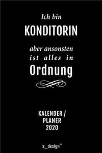 Kalender 2020 für Konditoren / Konditorin