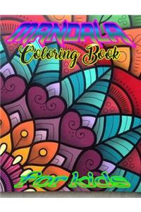 Mandala Coloring Book for kids