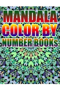 Mandala Color by Number Books