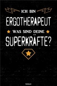 Ich bin Ergotherapeut was sind deine Superkräfte? Notizbuch