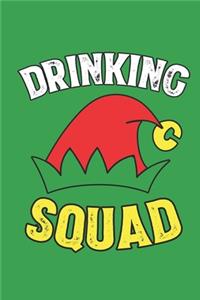 Drinking Squad Elf Notebook