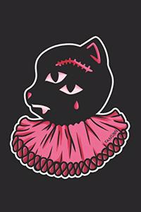 Gothic Cat Notebook