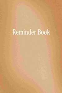 Reminder Book