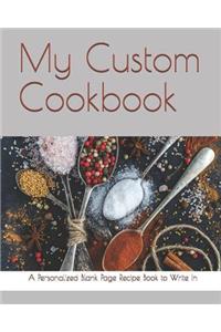 My Custom Cookbook