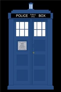 Diary: Police Box - Bespoke, Personalised Desk Diary. Contact Us If You Would Like Your Own Image, Name or Other Text on a Book