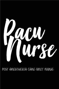 PACU Nurse Post Anesthesia Care Unit Nurse