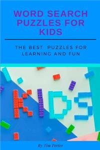 Word Search Puzzles for Kids