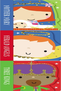 Christmas BB Stack of 3 - Inspirational (Mother Mary, Herald Angels, We Three Kings)