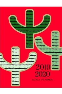 2019 2020 Cactus Succulent 15 Months Daily Planner