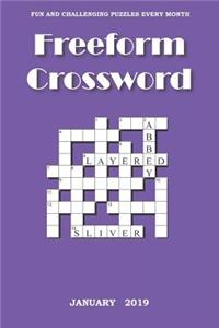 Freeform Crossword: January, 2019