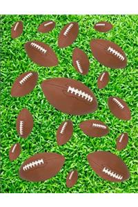 Football Notebook Journal 150 College Ruled Pages 8.5 X 11