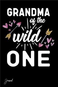 Grandma of the Wild One Journal