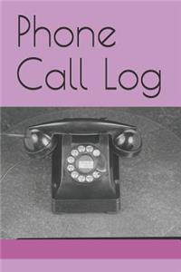 Phone Call Log