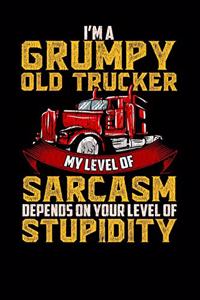 I'm a Grumpy Old Trucker My Level of Sarcasm Depends on Your Level of Stupidity