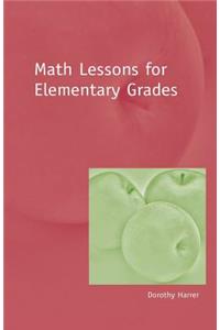 Math Lessons for Elementary Grades