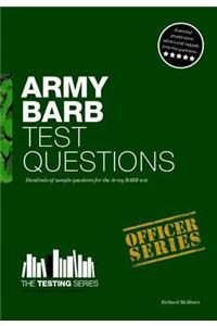 Army BARB Test Questions: Sample Test Questions for the British Army Recruit Battery Test