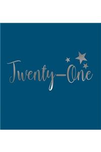 Happy 21st Birthday Guest Book (Hardcover)