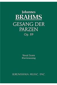 Gesang der Parzen, Op.89