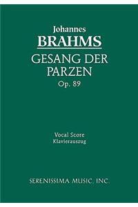 Gesang der Parzen, Op.89