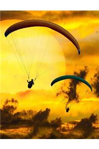 Hang Gliders Parasailing Journal Notebook