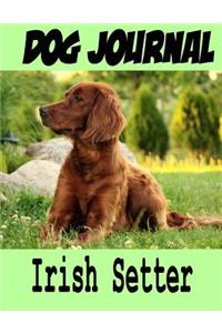 Dog Journal Irish Setter