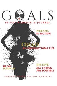 Goals 90 Day Goal Planner & Journal