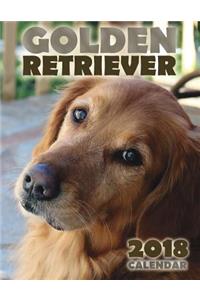 Golden Retriever 2018 Calendar (UK Edition)