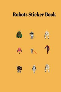 Robots Sticker Book