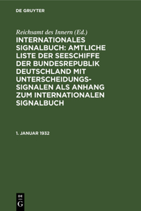 1. Januar 1932