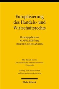 Europäisierung des Handels- und Wirtschaftsrechts