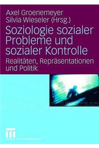 Soziologie Sozialer Probleme Und Sozialer Kontrolle