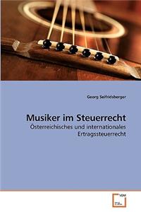 Musiker im Steuerrecht