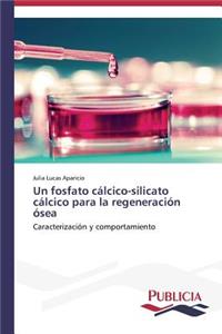 fosfato cálcico-silicato cálcico para la regeneración ósea
