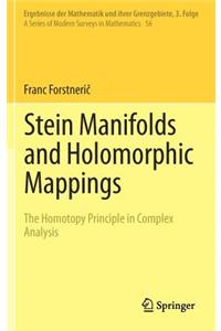 Stein Manifolds and Holomorphic Mappings